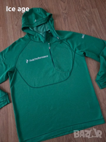 Peak performance мъжко худи размер Хл , снимка 4 - Спортни дрехи, екипи - 53439747
