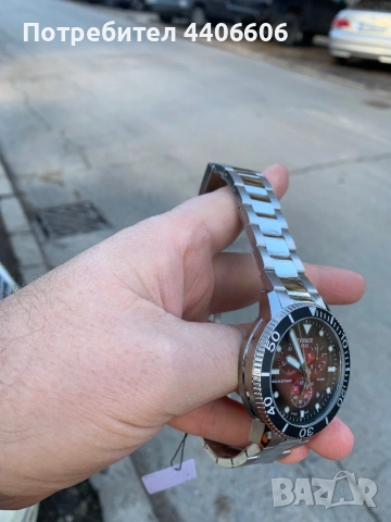 Чисто нов швейцарски Tissot Seastar 1000 30бара хронограф, снимка 4 - Мъжки - 53523322
