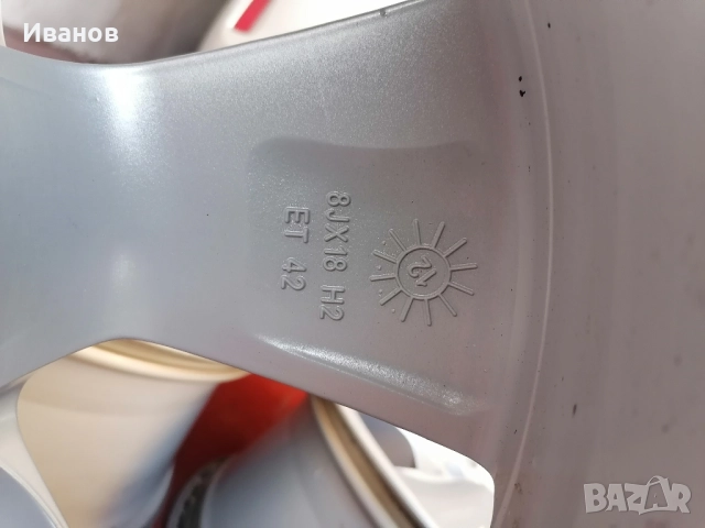 оригинални джанти 18" 5х112 Skoda, Seat, VW, снимка 9 - Гуми и джанти - 52403899