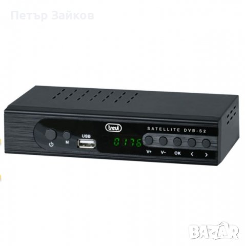 САТЕЛИТЕН ДЕКОДЕР DVB-S2 HDMI USB TREVI SAT 3387 S2, снимка 1 - Приемници и антени - 39590059