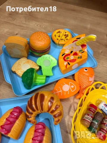 Игра с плодове и зеленчуци за рязане, снимка 5 - Други - 49810319