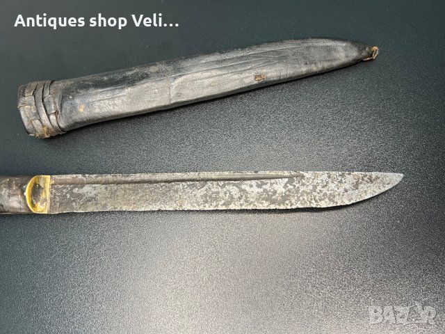 Стар овчарски нож Х. Бръчков №4822, снимка 3 - Антикварни и старинни предмети - 43327341