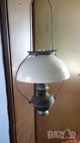 Стара салонна газова лампа Bradley & Hubbard 1894 година, снимка 5 - Антикварни и старинни предмети - 40819554