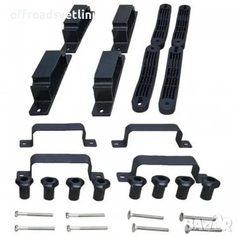 Стоманен багажник за покрив 140х100 см Багажник за таван на Джип, снимка 5 - Аксесоари и консумативи - 47611096