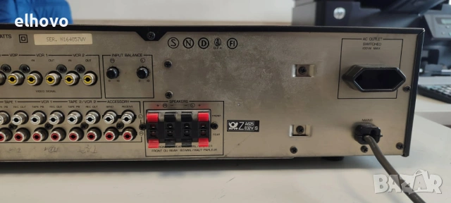 Стерео усилвател Yamaha AVC-30, снимка 6 - Ресийвъри, усилватели, смесителни пултове - 53282769