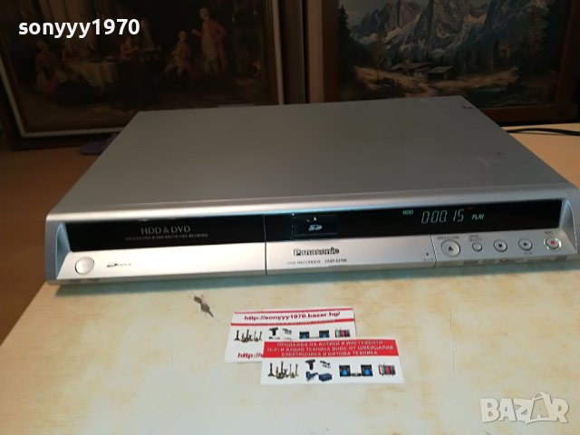 PANASONIC DMR-EH56EG-S HDD/DVD RECORDER 1208221844, снимка 5 - Плейъри, домашно кино, прожектори - 37675662