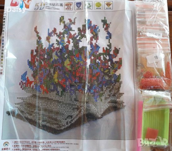 Диамантен гоблен"Книга с пеперуди", снимка 3 - Гоблени - 26372358