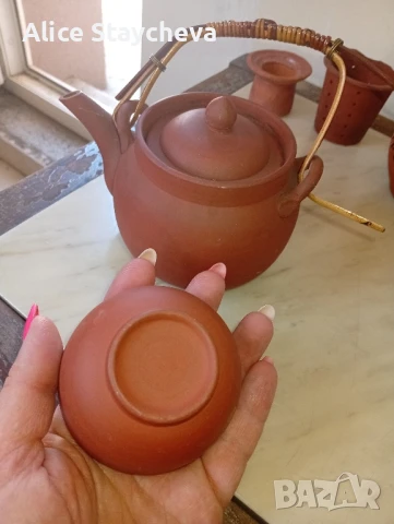 Китайски винтидж чайник , снимка 5 - Антикварни и старинни предмети - 50681148