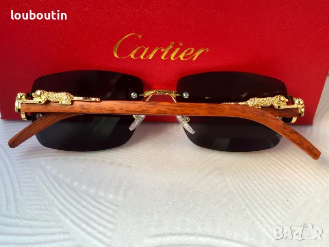 Cartier 2024 мъжки слънчеви очила, снимка 12 - Слънчеви и диоптрични очила - 48018486