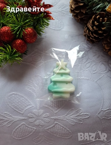 Бюджетни глицеринови сапунчета за Коледните празници, снимка 7 - Коледни подаръци - 52730199