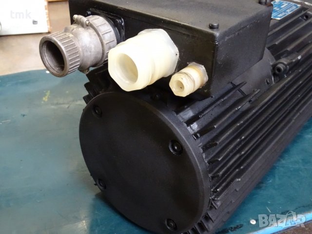 Ел.Двигател постояннотоков Елпром-Троян 23МВН-2СР-М със спирачка, снимка 9 - Електродвигатели - 37461351