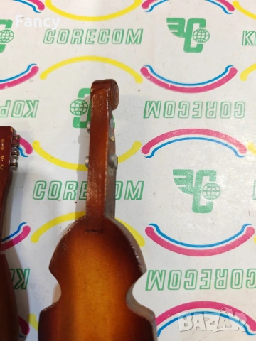 Миниатюрни дървени музикални инструменти, снимка 7 - Антикварни и старинни предмети - 53358630