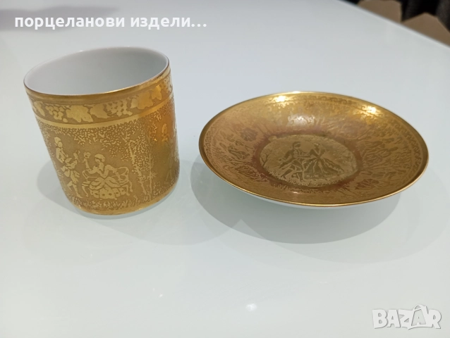 Стар порцеланов сет маркиран , снимка 4 - Други ценни предмети - 52678329