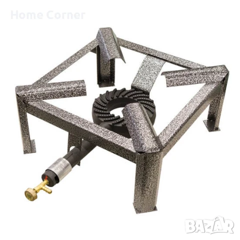 Комплект емайлиран казан 50л + газов котлон/пиростия 10kW + вентил + маркуч , снимка 4 - Други стоки за дома - 51192977