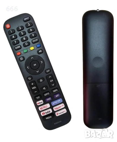 Дистанционно управление Hisense, снимка 3 - Дистанционни - 53250153