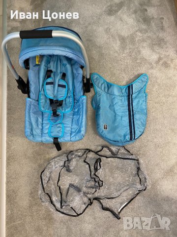 Бебешко Детско Кошче Стол за кола Mutsy Sport Baby 01 Team, снимка 2 - Столчета за кола и колело - 35404381