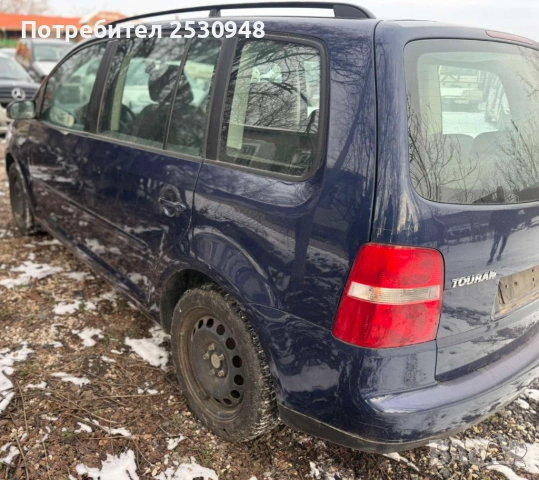VW Touran 1.9tdi на части, снимка 4 - Автомобили и джипове - 53171502