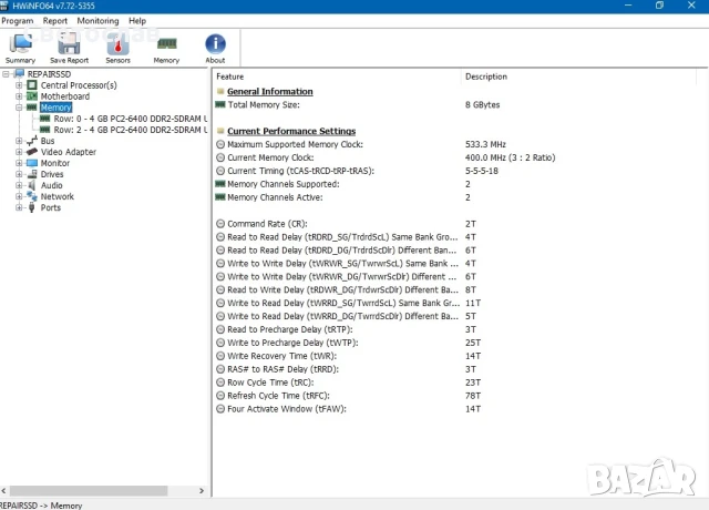 РАМ (RAM) памет DDR2 - 4GB / 800 MHz, снимка 8 - RAM памет - 51267030