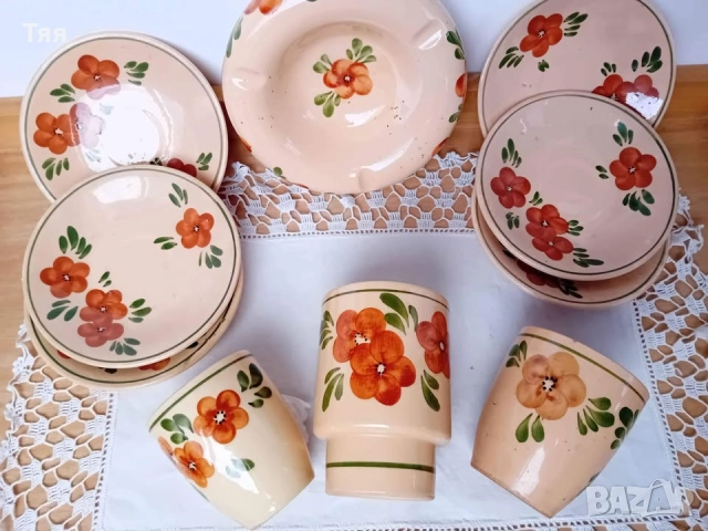 Рисувана керамика на СБХ, снимка 2 - Други - 52334053