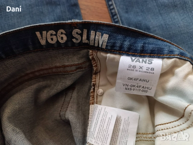 Vans V66 Slim дънки, снимка 3 - Дънки - 51703310