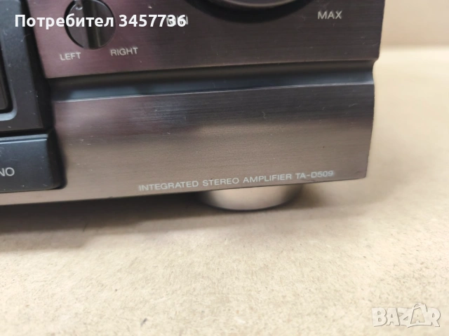 Система Sony LBT-D509 усилвател TA-D509 плеър CDP-M43 тунер ST-D709, снимка 11 - Ресийвъри, усилватели, смесителни пултове - 53508612