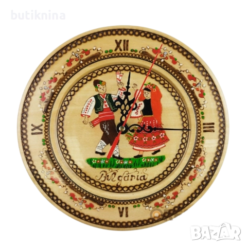 Стенен Часовник - дървен