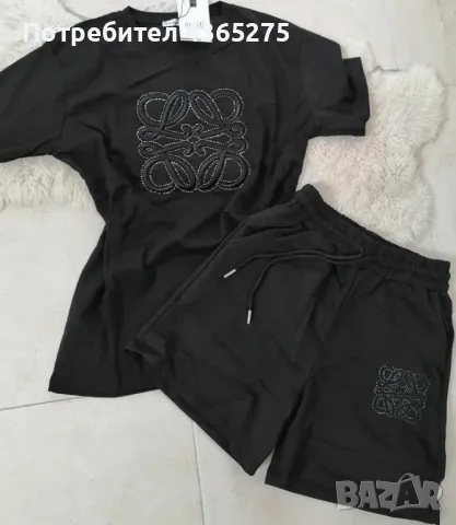 прекрасни летни дамски памупни комплекти с камъчета и бродерия,в, снимка 3 - Други - 50296279