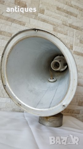 Стар индустриален алуминиев прожектор - Антика, снимка 8 - Антикварни и старинни предмети - 37451116