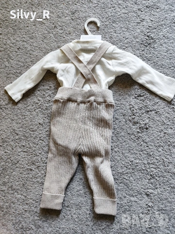 бебешки памучен сет h&m - Нов с етикет, снимка 2 - Комплекти за бебе - 53076941