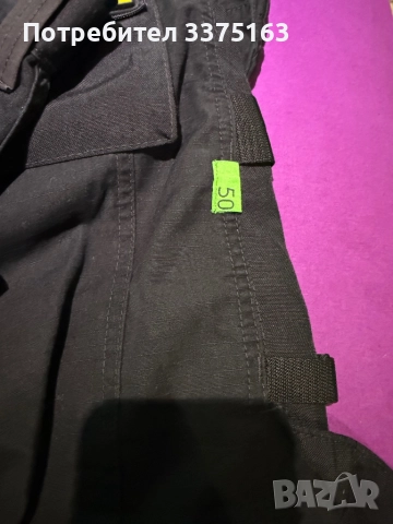 Snickers Черни работни панталони, снимка 6 - Панталони - 51439522