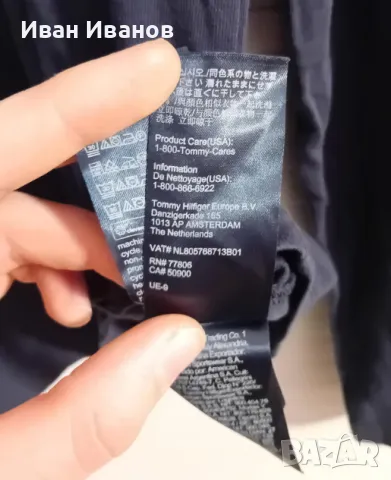 Оригинална фланелка Tommy Hilfiger, снимка 9 - Блузи - 49356173