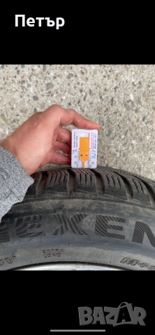 MERCEDES Оригинални джанти и зимни гуми 245/50/18 МЕРЦЕДЕС, снимка 3 - Гуми и джанти - 52913356