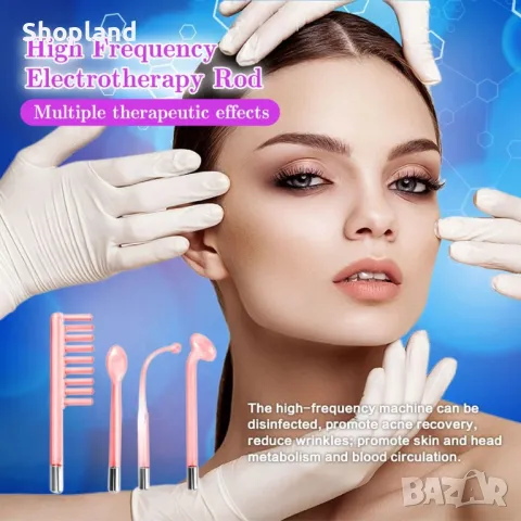 4в1 преносим дарсонвал, снимка 11 - Козметика за лице - 48672681