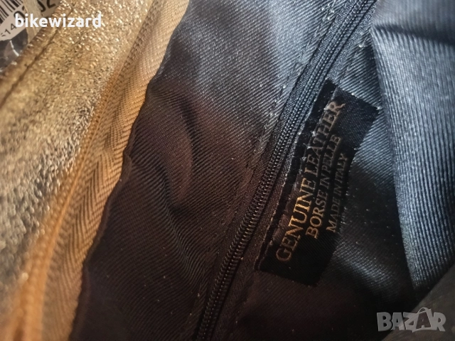 ModaModa Italy кожена дамска чанта НОВА, снимка 3 - Чанти - 51551962