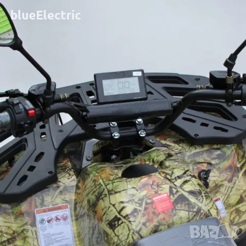 Eлектрическо ATV | АТВ 2000W blueElectric Green Camo, снимка 7 - Мотоциклети и мототехника - 49745749
