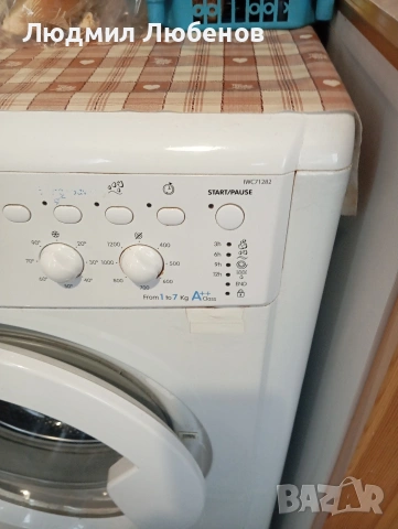 Пералня Indesit IWC71282, снимка 2 - Перални - 53481539