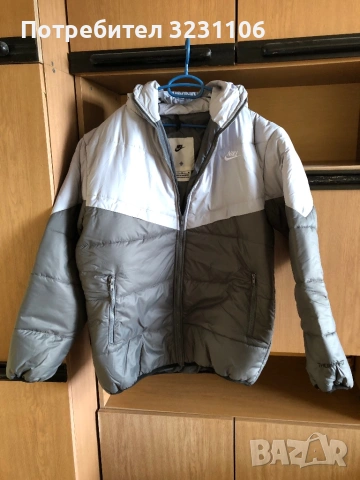 Зимно мъжко яке в два цвята