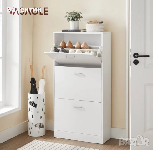 Шкаф за обувки на 3 нива, снимка 2 - Шкафове - 53383052