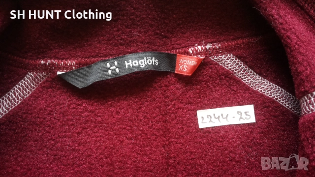 HAGLOFS KILIOS Jacket Women размер XS поларена горница - 1566, снимка 10 - Блузи с дълъг ръкав и пуловери - 52587365