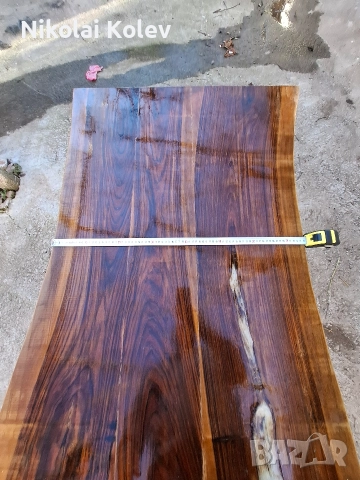 Холна маса от масив орех, снимка 11 - Маси - 52937404