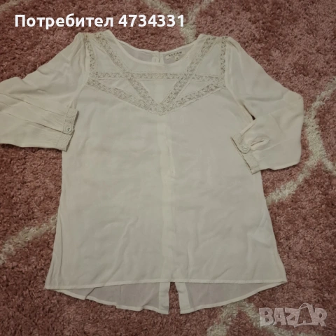 Дамска Бяла Риза, снимка 4 - Ризи - 53566887