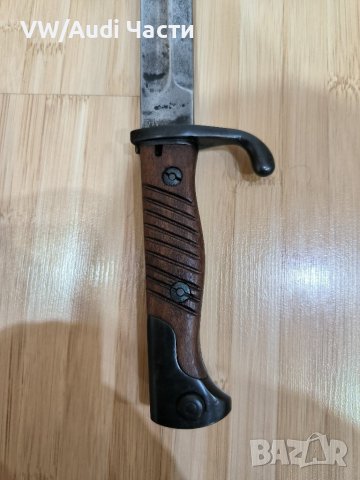 Немски щик нож байонет Маузер S98/05 WWI ПСВ R. Albrecht Herder Solingen, снимка 4 - Антикварни и старинни предмети - 43186365