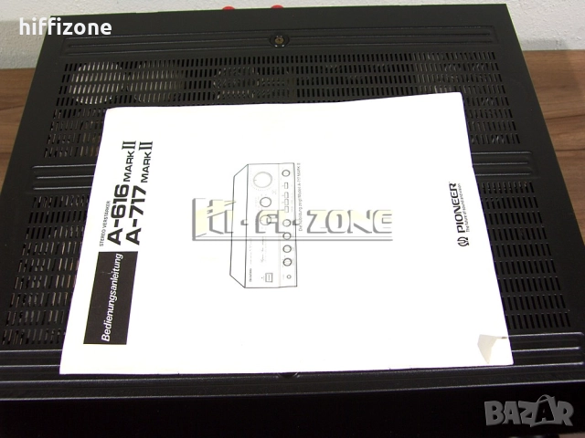 Усилвател   Pioneer a-717markll /1 , снимка 4 - Ресийвъри, усилватели, смесителни пултове - 51606312