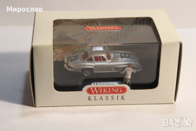 WIKING H0 1/87 MERCEDES BENZ SL РАЛИ МОДЕЛ КОЛИЧКА, снимка 2 - Колекции - 53596494