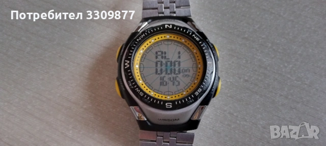 Електронен часовник с дигитален компас, снимка 10 - Мъжки - 53224679