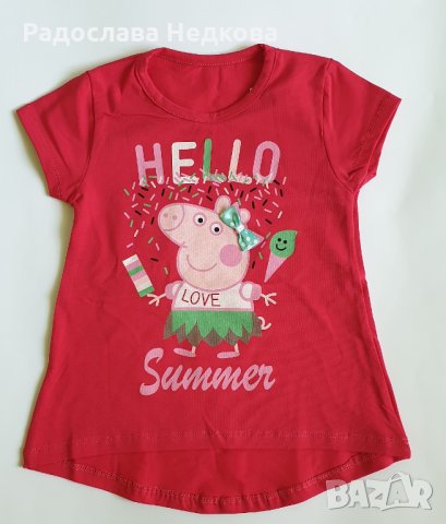 Тениска Peppa Pig -  116 см
