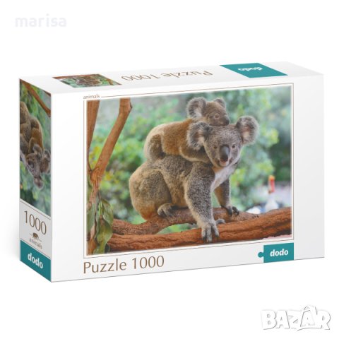 Пъзел Koala baby and mom Dodo, 1000 части 301183D, снимка 1 - Игри и пъзели - 43225396