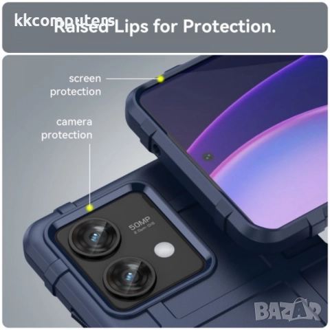 Motorola Edge 40 Neo 5G TPU Удароустойчив Калъф и Протектор, снимка 8 - Калъфи, кейсове - 52085746