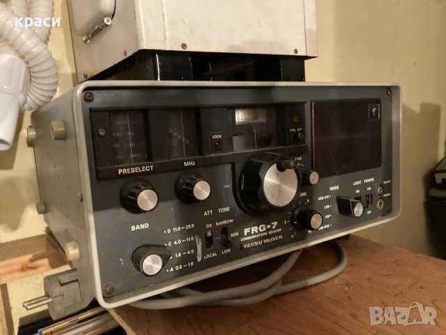 Радио комуникатор ресийвер Yaesu FRG-7, снимка 1 - Антикварни и старинни предмети - 43582511