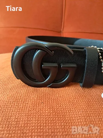 GUCCI - колан от естествена кожа- унисекс. , снимка 3 - Колани - 48880751